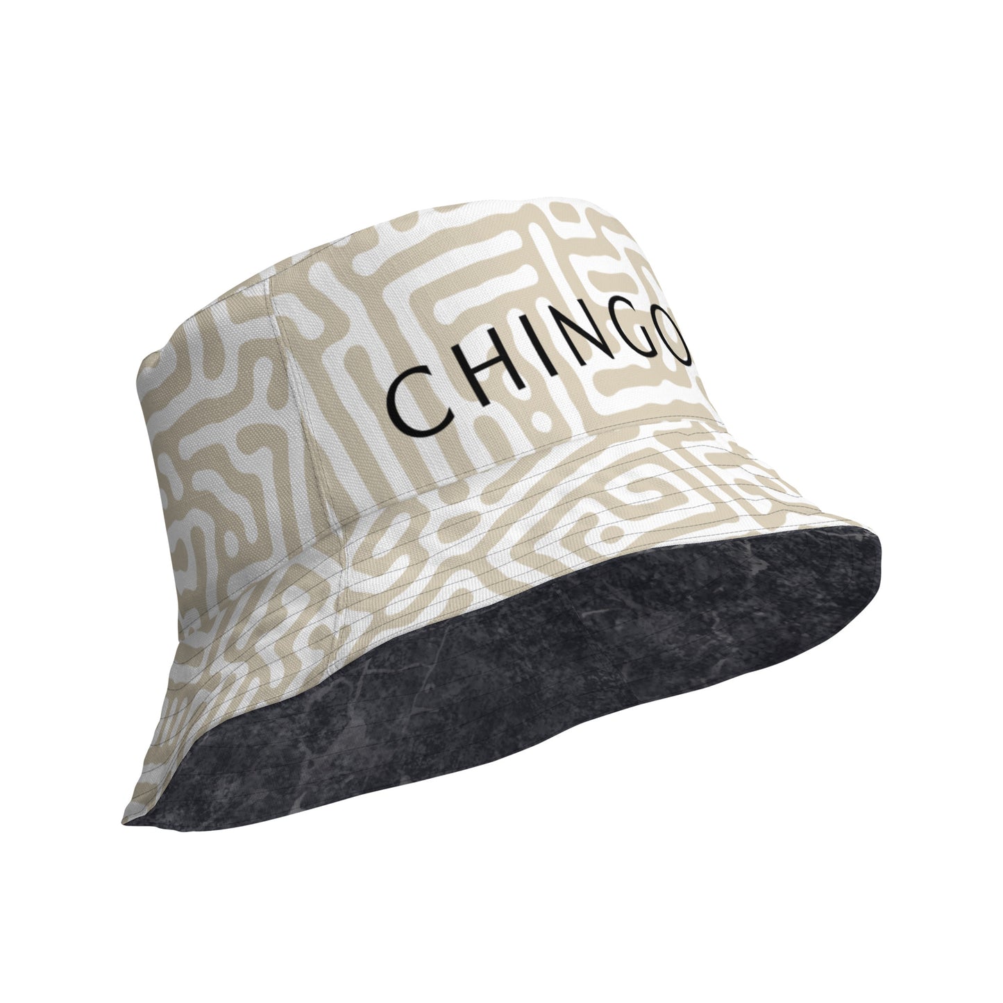 Chingonx Reversible bucket hat "De La Noche"