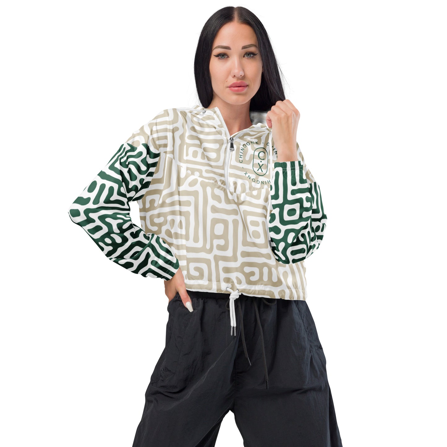 Chingonx Windbreaker Cropped- S.A.D Selva