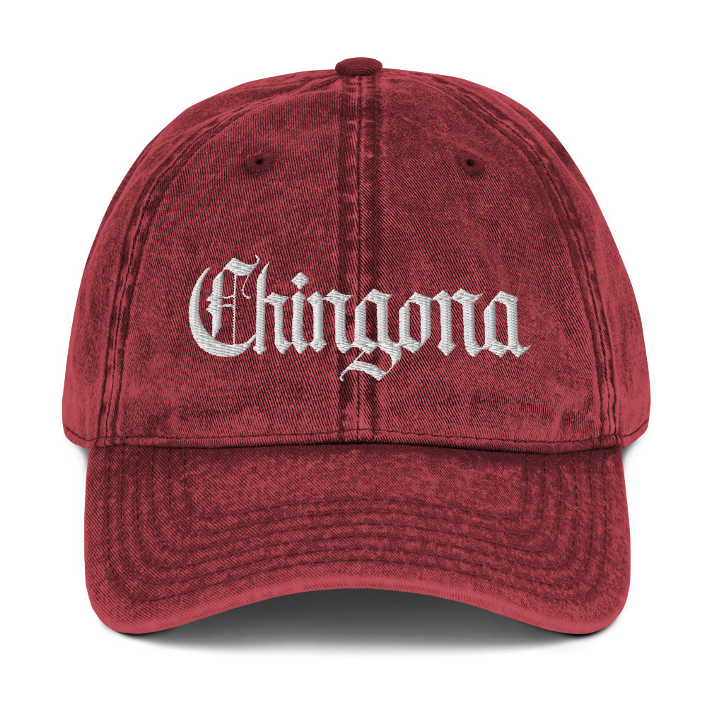 CX Chingona Vintage Cotton Twill Cap