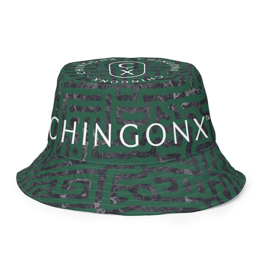 Chingonx Reversible Bucket Hat "De La Selva"