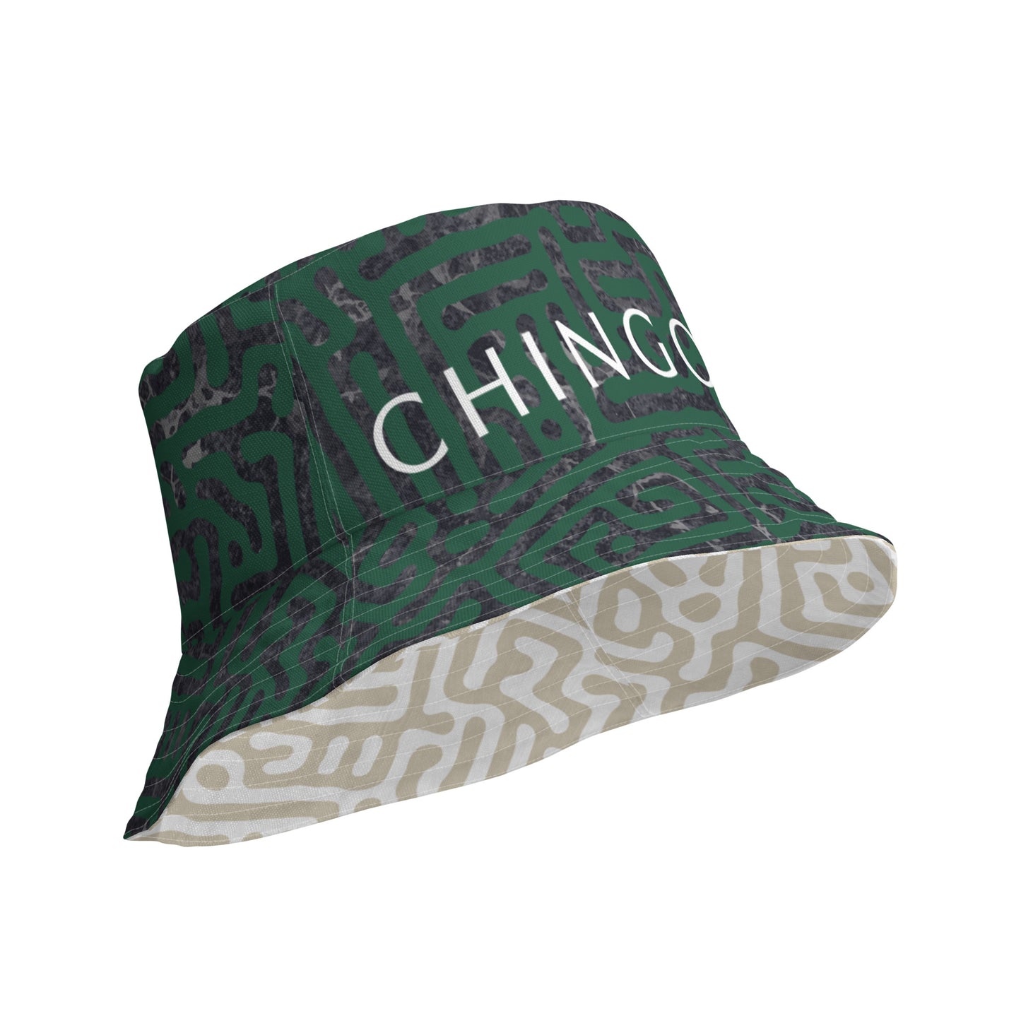 Chingonx Reversible Bucket Hat "De La Selva"